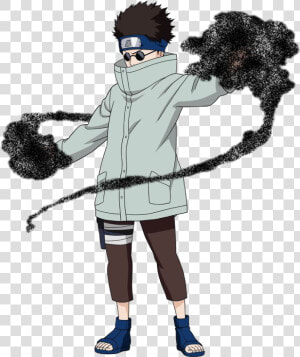 Clash Of Ninja characters shino Aburame   Naruto Shino  HD Png Download