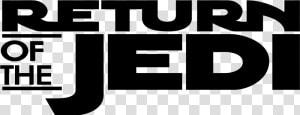 Return Of The Jedi Back Logo  HD Png Download
