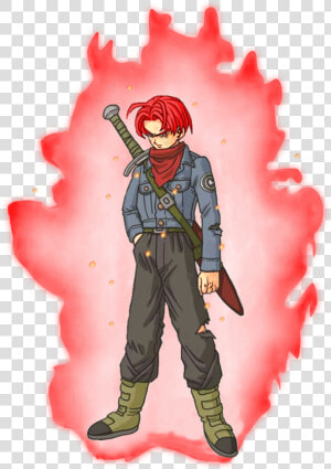 Latest Drawing Future   Super Saiyan Blue Ki  HD Png Download