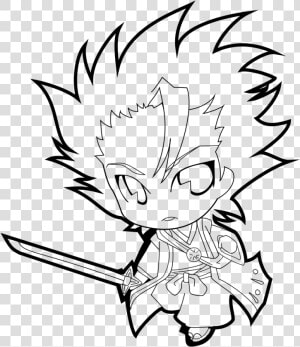 Ichigo Lineart Toshiro Hitsugaya For Free Download   Toshiro Hitsugaya Chibi Png  Transparent Png