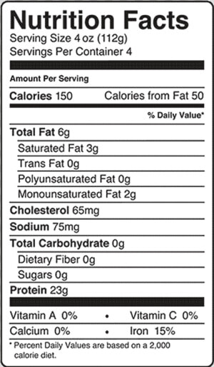 95  Lean Ground Beef Class   Lean Ground Beef Nutrition  HD Png Download