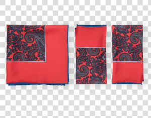 Paisley Red Tie Set   Patchwork  HD Png Download