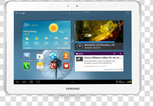 Samsung Galaxy Tab Gt P5100  HD Png Download