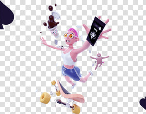 Queen Of Spades   Cartoon  HD Png Download