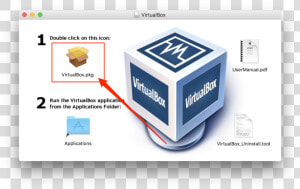 Pkg File   Virtualbox Works  HD Png Download