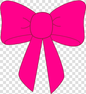 Bow Tie Clipart Cute Ribbon   Transparent Background Pink Bow Clipart  HD Png Download
