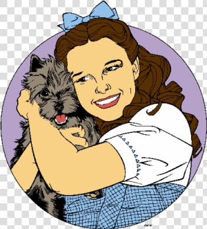 Wizard Of Oz Border The Clipart Cartoon Dorothy Free   Clipart Dorothy Wizard Of Oz  HD Png Download