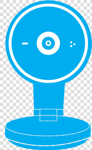 Wifi Ip Monitoring Camera Icon   Circle  HD Png Download