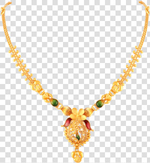 Gold Necklace   Necklace  HD Png Download