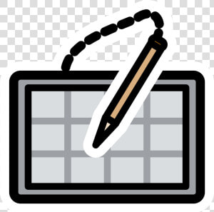 Primary Tablet Clip Arts   Cross Stitch No Soliciting  HD Png Download