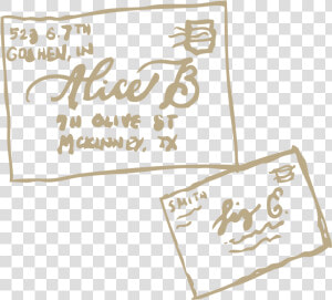 Envelope Addressing Class   Calligraphy  HD Png Download