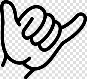 Hang Loose Sticker   Transparent Hang Loose Png  Png Download