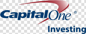 Capital One Investing Promotions   Capital One Investing Logo  HD Png Download