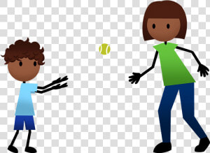 Catching A Tennis Ball  HD Png Download
