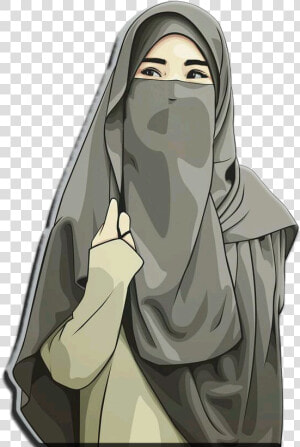 Kartun Hijab Fu  HD Png Download