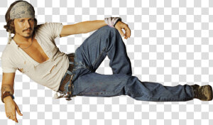 Johnny Depp Ripped Jeans  HD Png Download