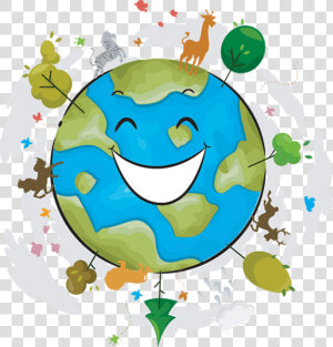 Earth Day   Seed Bombs   Happy Earth Cartoon  HD Png Download