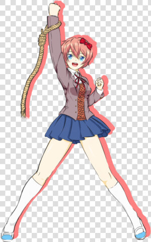 Fanart Sayori Ddlc  HD Png Download