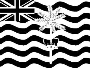 Flag Of British Indian Ocean Territory Logo Black And   Ingiliz Kültür  HD Png Download