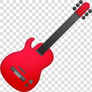 Transparent Guitar Emoji  HD Png Download