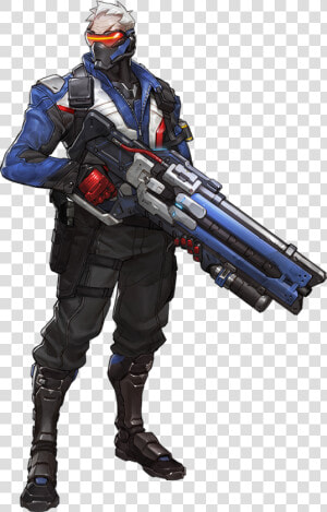Soldier76 portrait  HD Png Download