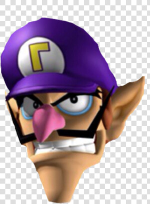Download Waluigi Sticker   Waluigi Head Png  Transparent Png