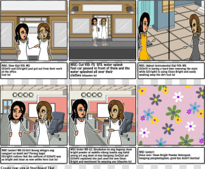Storyboard For Washing Powder  HD Png Download