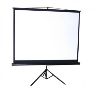 Projector Tripod Screen  HD Png Download