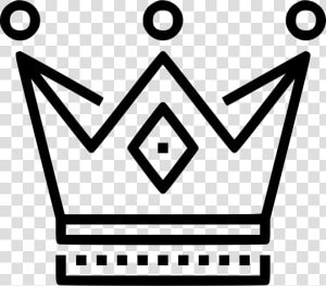 Kings Crown   Black And White King Crown  HD Png Download