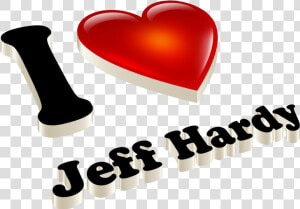 Jeff Hardy Heart Name Transparent Png   Heart  Png Download