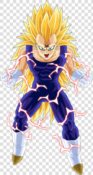 Majin Vegeta Ssj3   Dragon Ball Majin Vegeta Ssj3  HD Png Download
