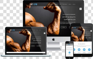 Templates Joomla Gym Free  HD Png Download