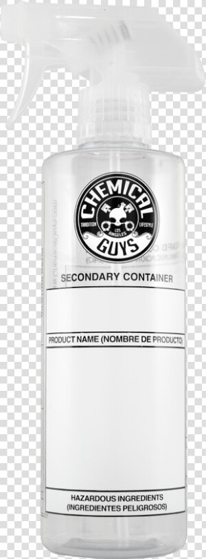 Secondary Container Dilution Bottle   Chemical Guys  HD Png Download