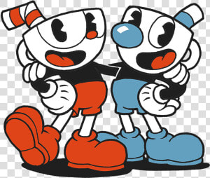 Cuphead And Mugman  HD Png Download