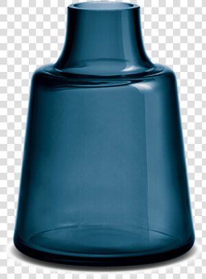 Holmegaard Flora Vase Louise Campbell   Vase Blau Glas  HD Png Download