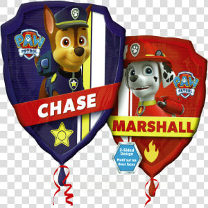 Paw Patrol Marshall Chase Ballon Folienballon Kaufen   Paw Patrol Marshall Logo  HD Png Download