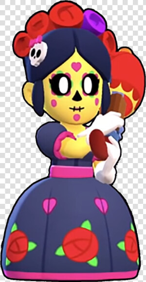 Piper Calavera Skin   Brawl Stars Piper Skins  HD Png Download