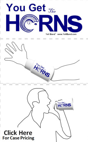 Horns Rams Blue   Blue  HD Png Download