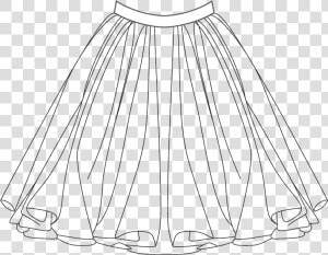 Repetto Romantic Tutu   Skirt Drawing Png  Transparent Png