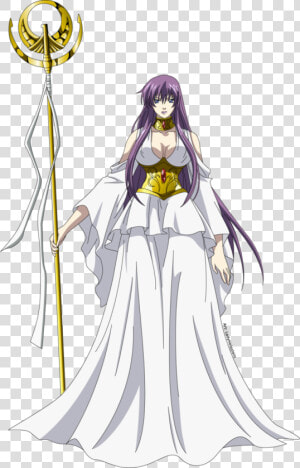 Athena Saint Seiya The Lost Canvas   Athena The Lost Canvas  HD Png Download