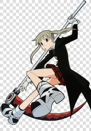 Soul Eater hollaback Girl   Maka Soul Eater Scythe  HD Png Download