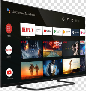 Android Tv For Easy And Unlimited Entertainment   Tv Tcl 75ep660  HD Png Download