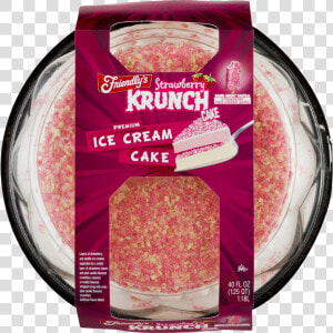 Strawberry Krunch Ice Cream Cake  HD Png Download