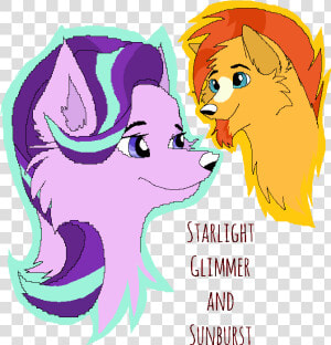 Starlight Glimmer  amp  Sunburst  HD Png Download