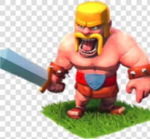 Clash Of Clans Barbarian  HD Png Download