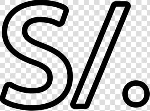 Peru Nuevo Sol Currency Symbol   Sol  HD Png Download