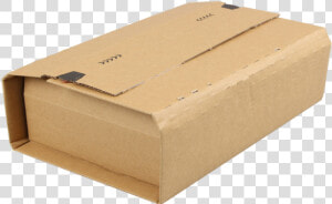 Sendproof® Book Packaging  Corrugated Cardboard  250x190x85mm    Banco Em Bloco De Madeira  HD Png Download