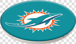 Transparent Miami Dolphin Clipart   Miami Dolphins Popsockets  HD Png Download