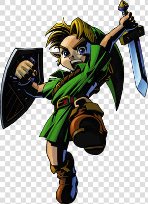 Link Zelda Majoras Mask  HD Png Download