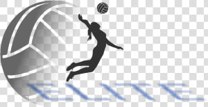 Eva Ball Logo   Volleyball Is Life  HD Png Download